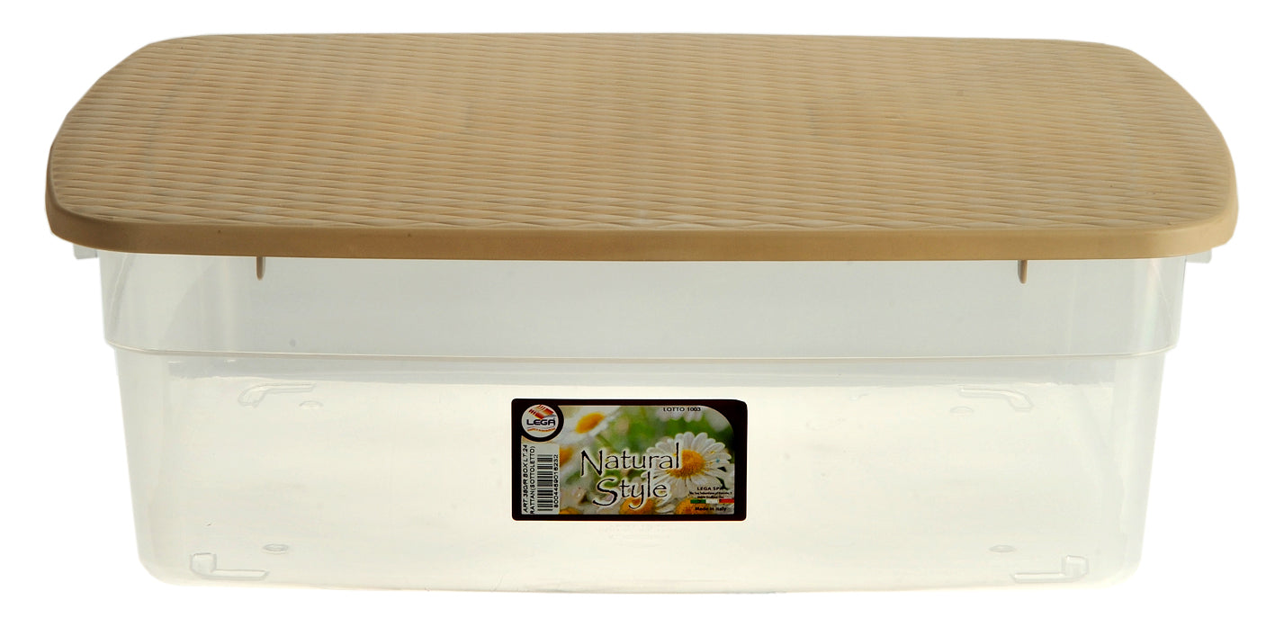 0380 BOX LT.24 RATTAN (SOTTOLETTO) LEGA COLLO DA 12 PEZZI