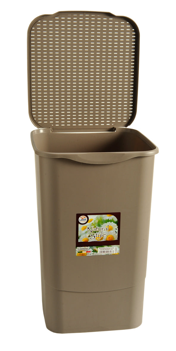 0408/R PORTABIANCHERIA RATTAN LT.50 LEGA COLLO DA 6 PEZZI