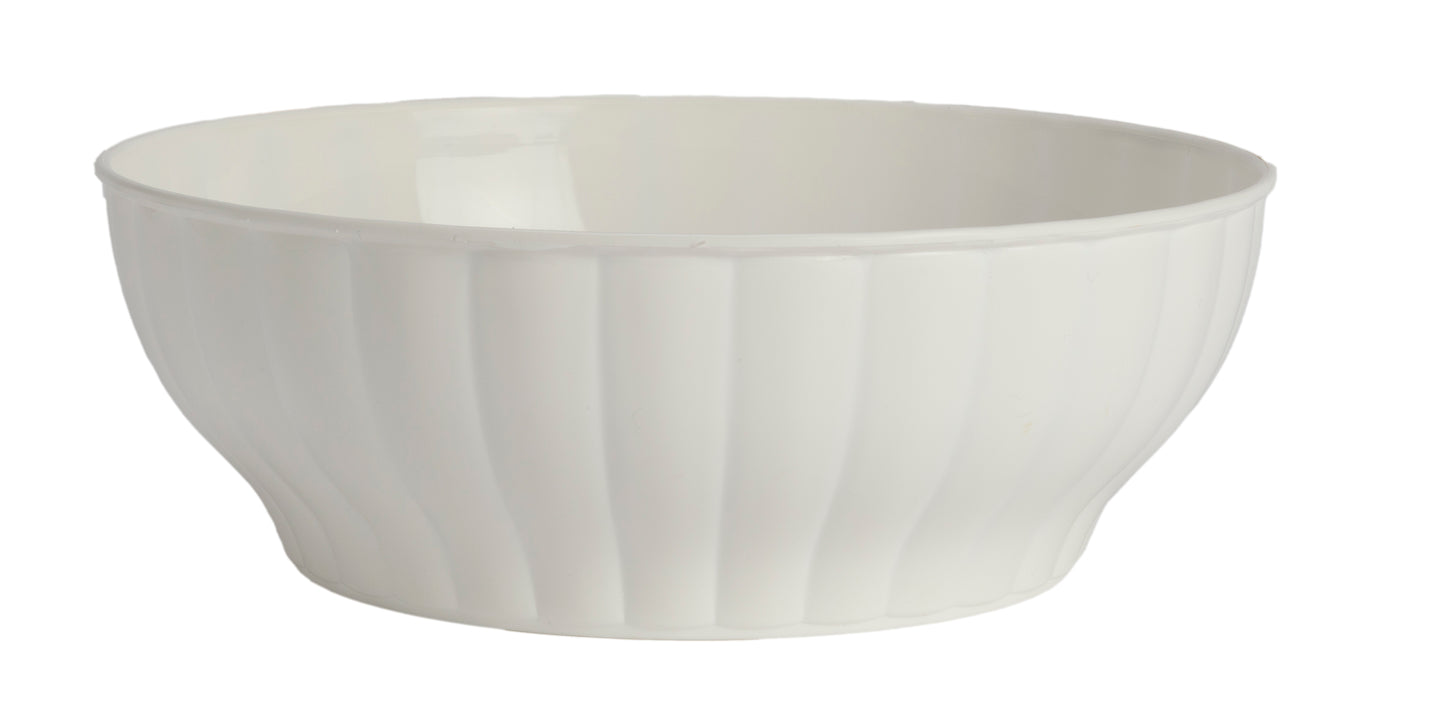 1037/25 INSALATIERA COSTOLATA DIAM.25 LEGA COLLO DA 48 PEZZI