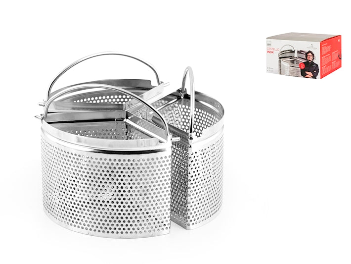 CONFEZIONE 3 SPICCHI INOX BORGHESE TONDI