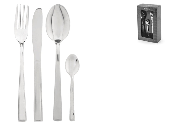 SERVIZIO POSATE 24PZ INOX INOXPRAN MILANO