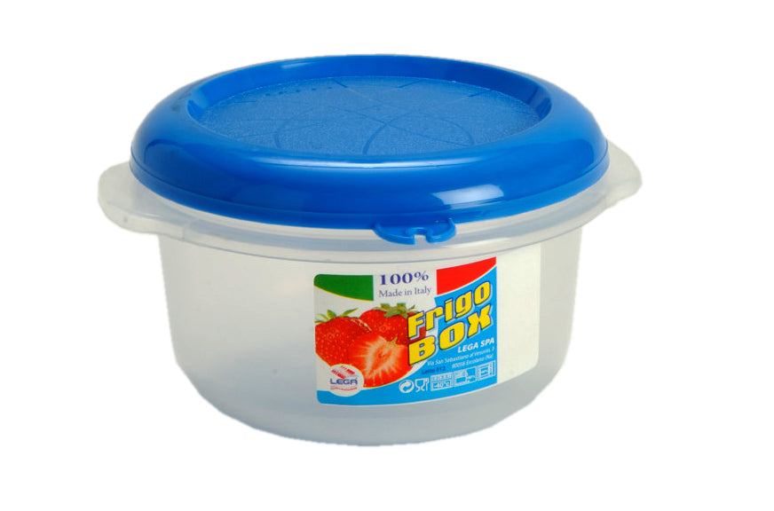 0046/05 FRIGO BOX TONDA CON MANICO LT.0,5 LEGA COLLO DA 30 PEZZI