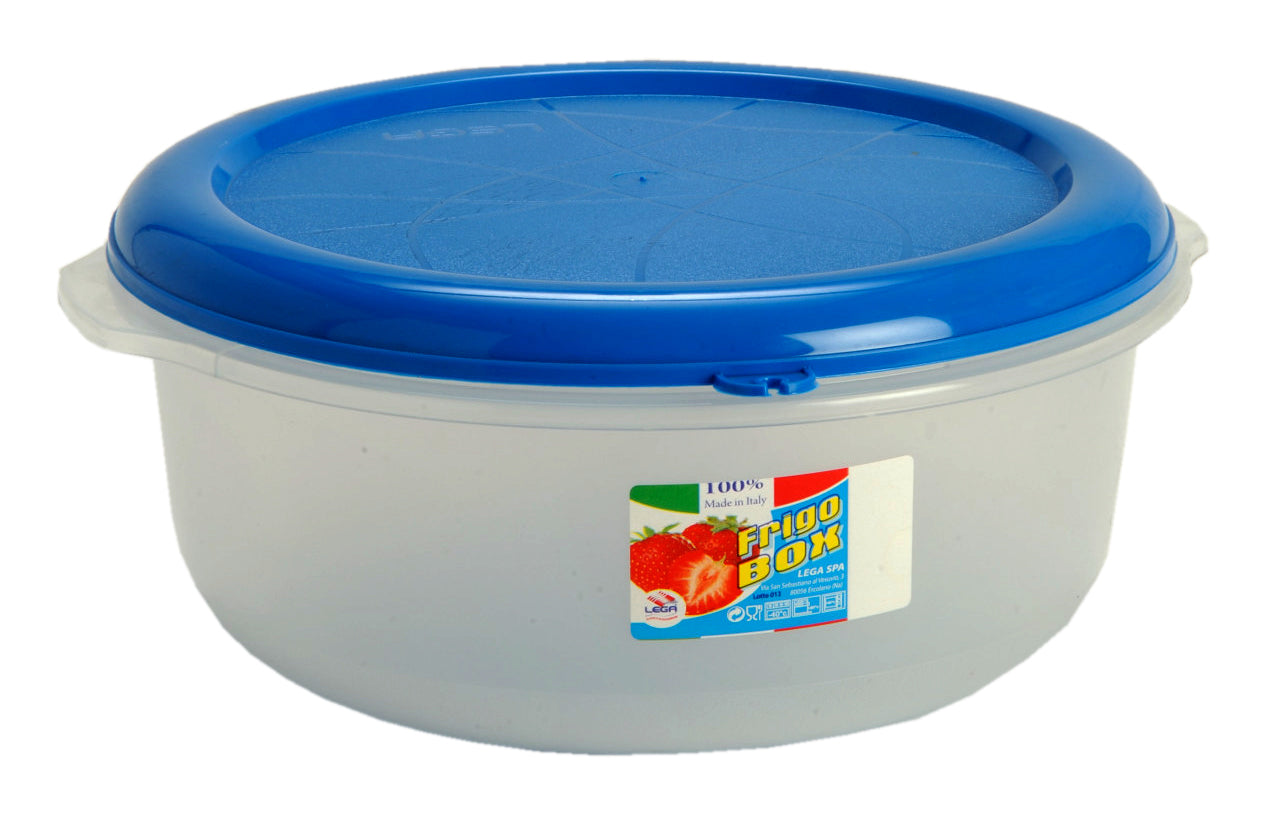 0046/20 FRIGO BOX TONDA CON MANICO LT.2 LEGA COLLO DA 24 PEZZI