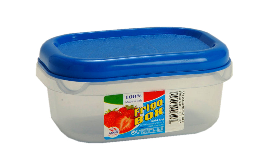 0069/050 FRIGO BOX RETTANGOLARE LT.0,5 LEGA COLLO DA 24 PEZZI