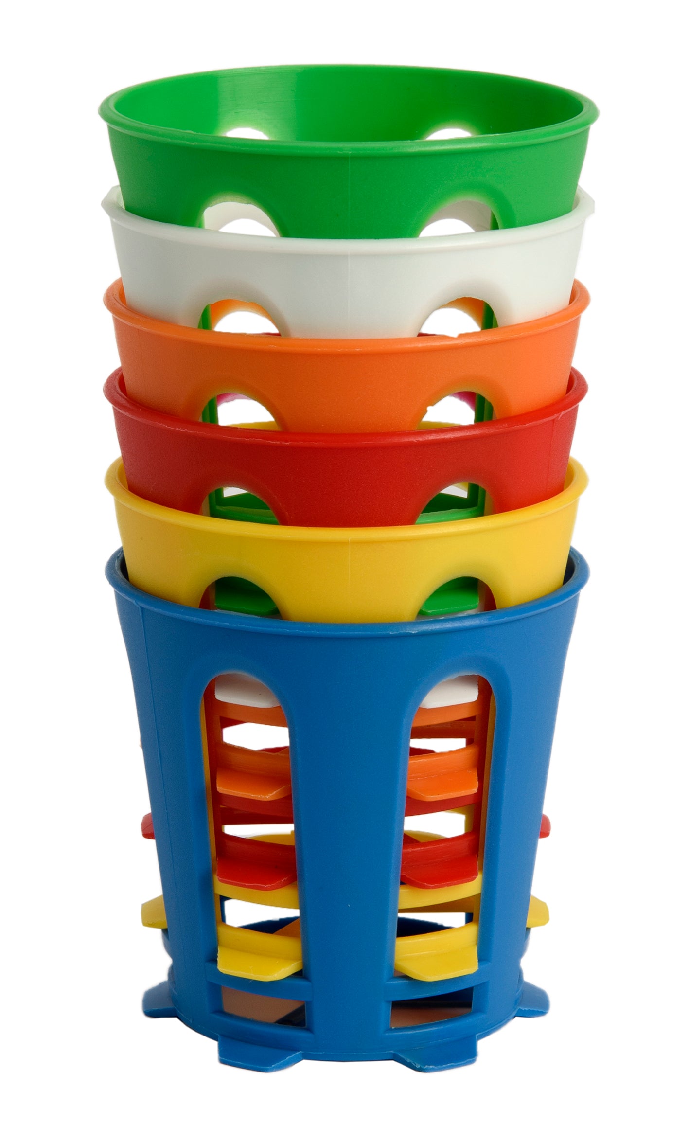 0087*1 SUPPORTO SEGNABICCHIERI 6 PZ.LEGA COLLO DA 36 PEZZI DA 6