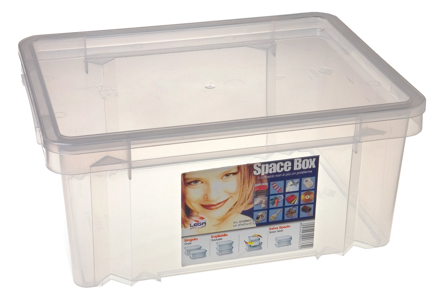 0108M/C BOX SPACE MEDIO LT.5 LEGA COLLO DA 24 PEZZI