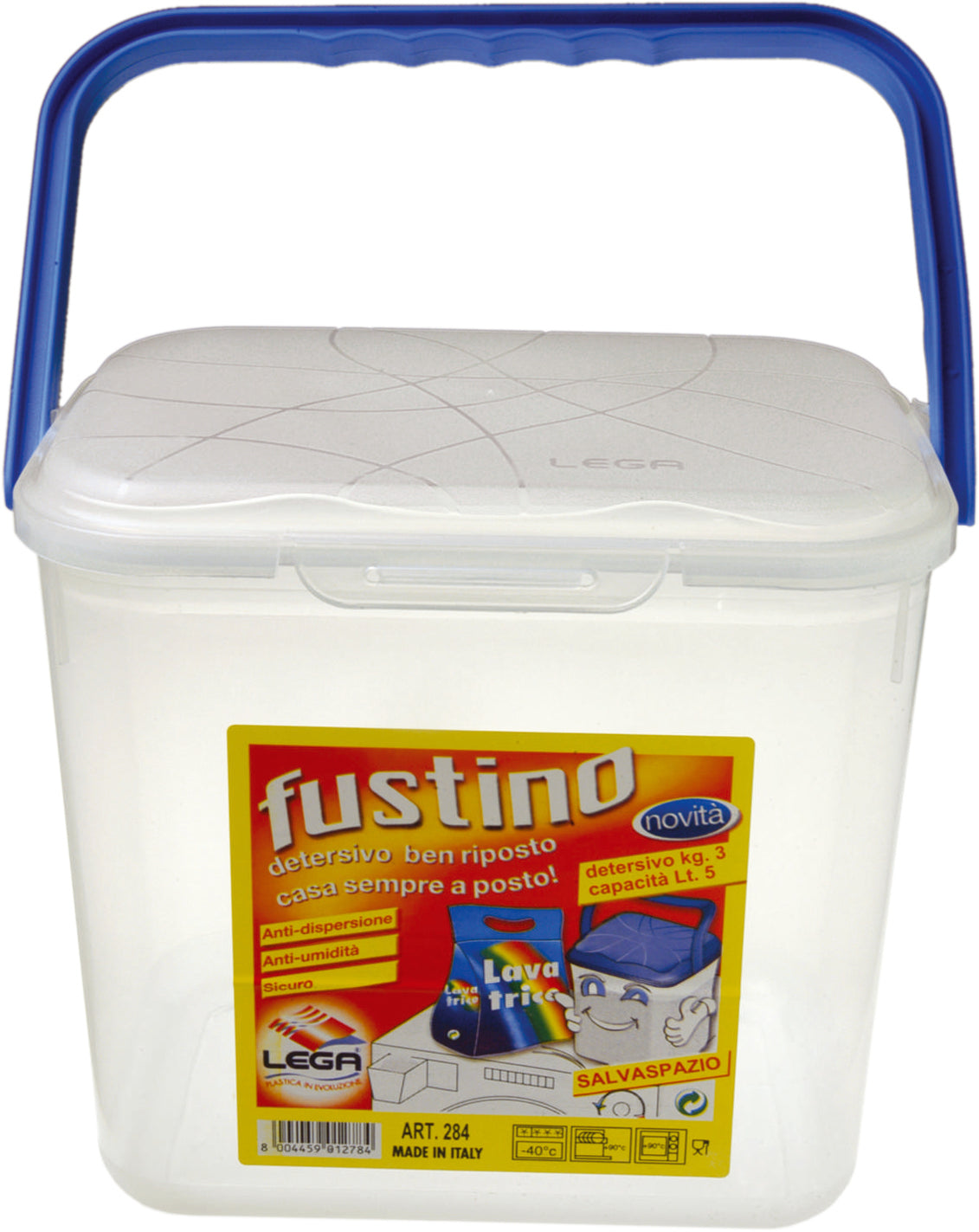 0284 CONTENITORE FUSTINO PICCOLO LT.5 LEGA COLLO DA 20 PEZZI