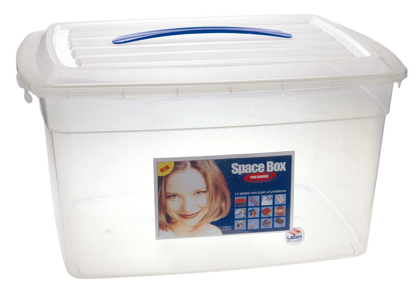 0337 BOX CON MANIGLIA LT.18 LEGA COLLO DA 22 PEZZI