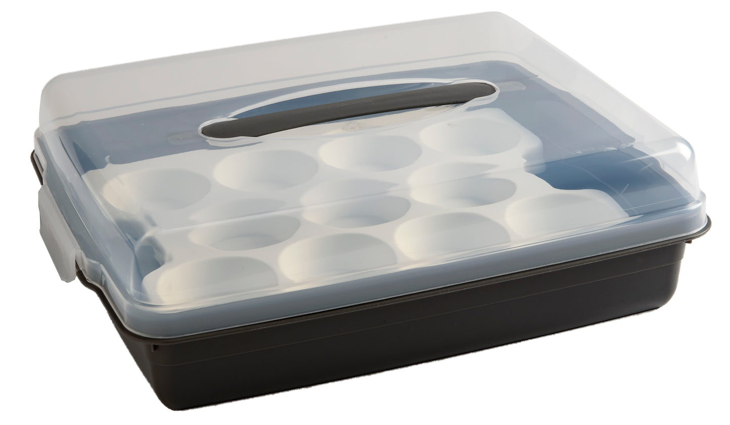 CONTENITORE TAKE AWAY CON PORTA MUFFIN