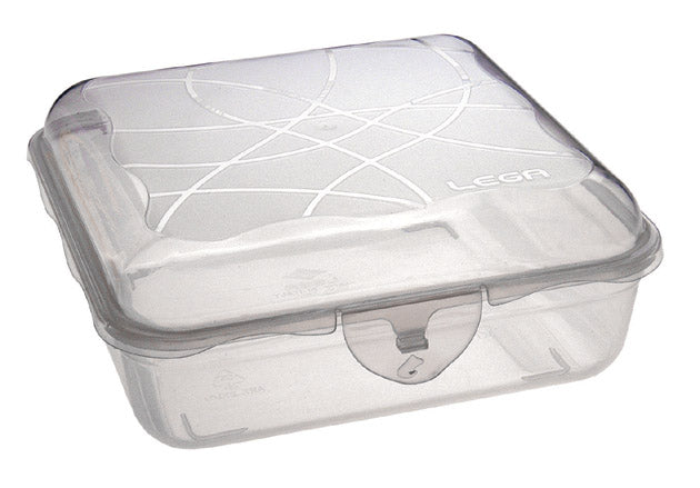 0210U CONTENITORE CLIK CLAK QUADRATA LT.1,2 LEGA COLLO DA 66 PEZZI