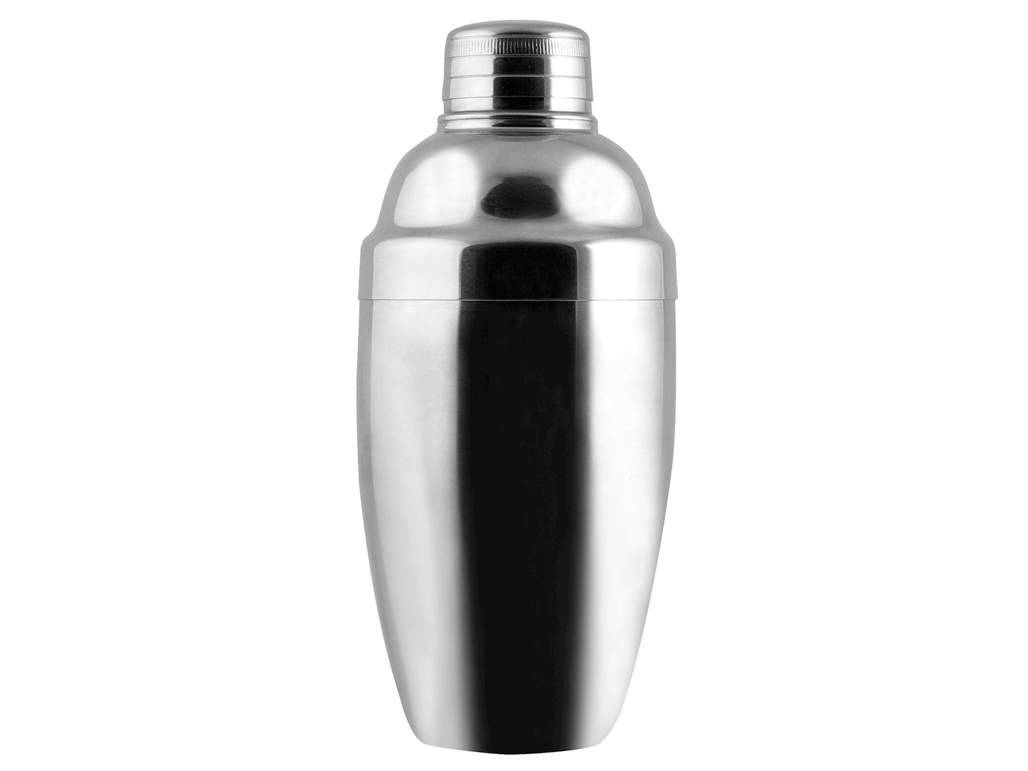Shaker The Bars in acciaio inox lucido Lt 0,50 Made in Italy COLLO DA 6 PEZZI