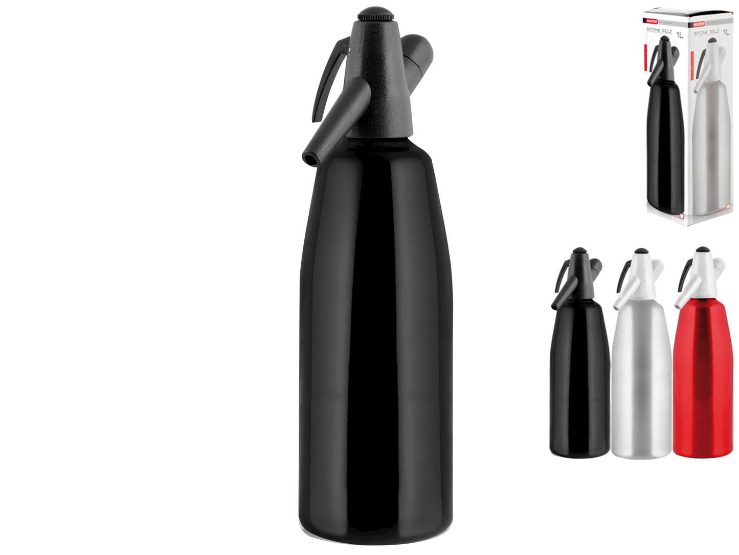 Sifone Seltz 1 lt Colori Assortiti