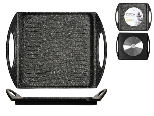 PIASTRA RIGATA ANTIADERENTE PIETRA 25X25