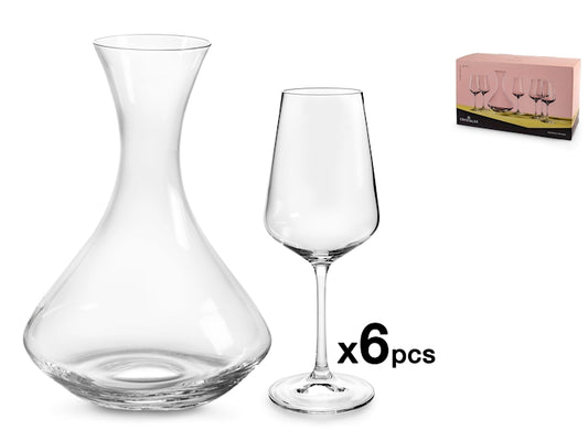 SET 7 PEZZI DEGUSTAZIONE SANDRA BOHEMIA