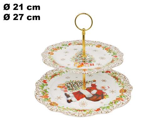 ALZATINA DECORATIVA NATALIZIA