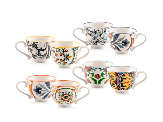 CONFEZIONE 6 TAZZE TAZZA CAFFE  NBC FAENZA