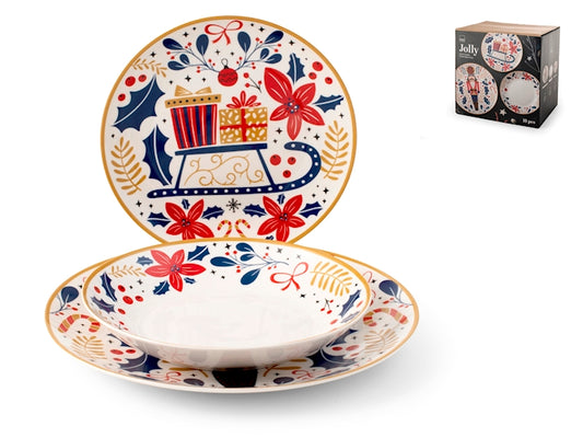 SERVIZIO TAVOLA 18PZ COUPE NBC JOLLY