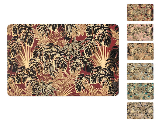 CONF. 6 TOVAGLIETTE TOVAGLIETTA PET BOTANIC WINTER 43X28 DEC. ASSORTITI