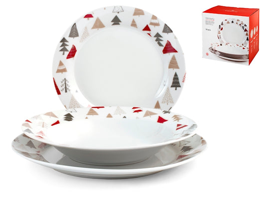 SERVIZIO TAVOLA 18PZ ALA PORCELLANA WINTERLY